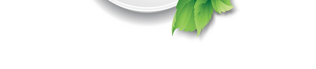 素材茶杯绿叶PNG