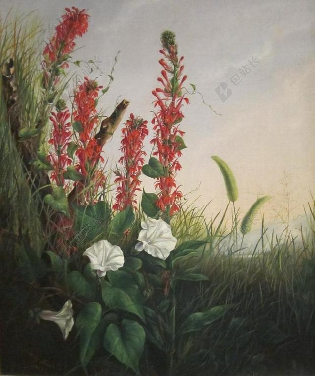 玛丽 · 皮尔斯艺术画布面油画背景图片