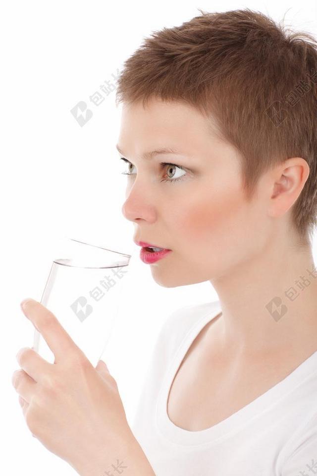 清洁 喝 脸 女性 健身 女孩 玻璃 玻璃 健康 孤立