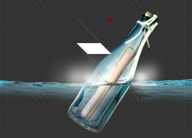 幽暗关爱自闭症儿童健康成长宣传黑灰色海报背景