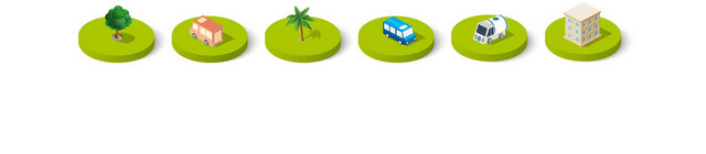 楼房BANNER矢量图标