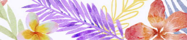 手绘插画花朵春天鲜花花卉
