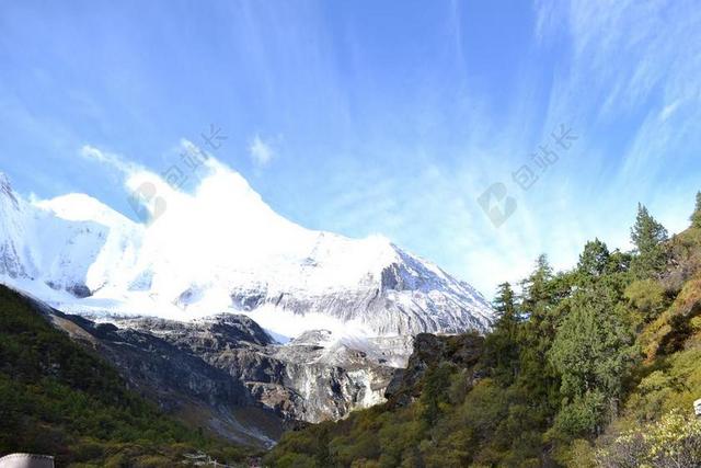 雪山 风景 唯美