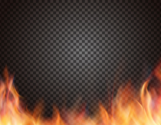 火苗燃烧FIRE火光背景PNG素材