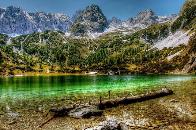 SEEBENSEE 蒂罗尔 山 徒步旅行 景观 奥地利 高山