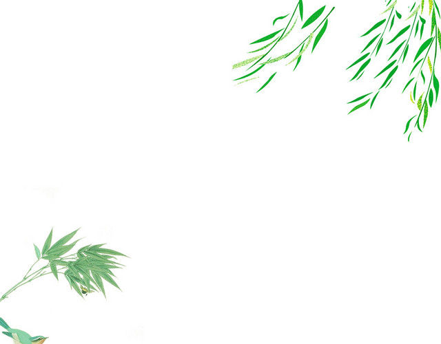 夏天立夏谷雨荷花木桥中国风风景图