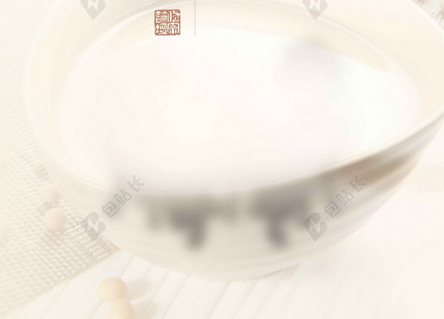 碗食物古风校园文化套图展板海报背景