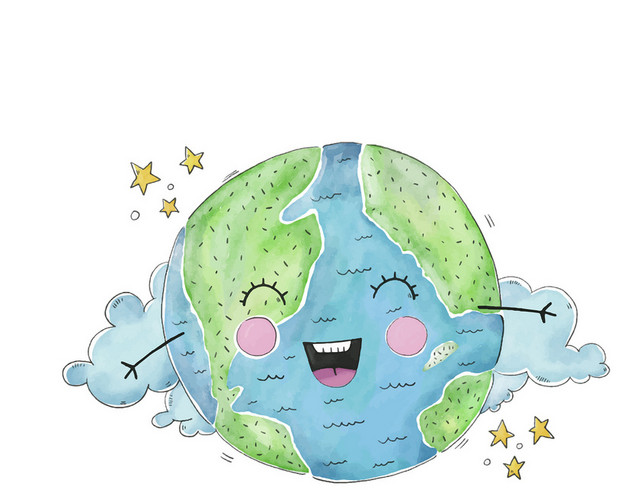 环保世界卫生日低碳生活绿色植物植树造林