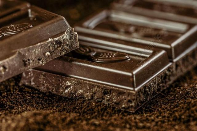 巧克力 暗 咖啡 CONFISERIE 黑巧克力 咖啡粉 美食