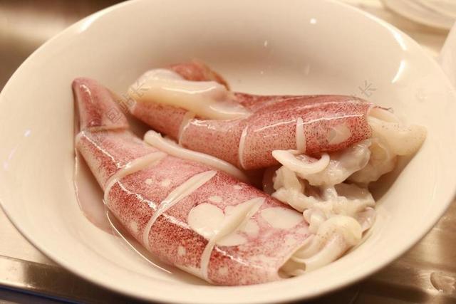 食品 海鲜 鱿鱼 未加工的食物