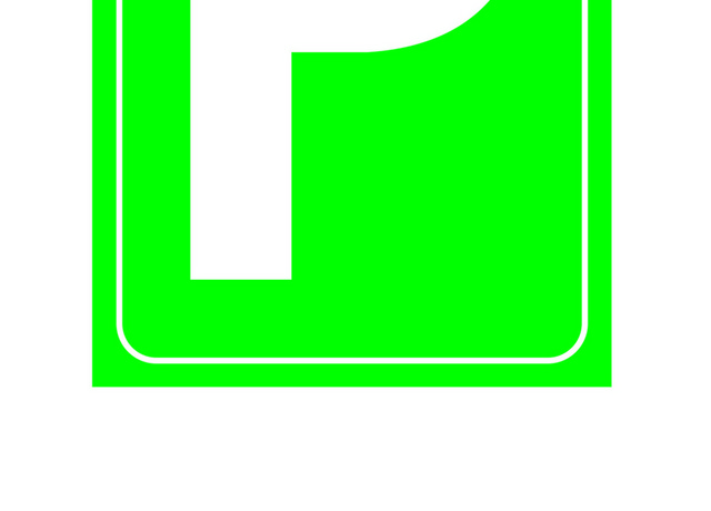 交通指示牌停车场