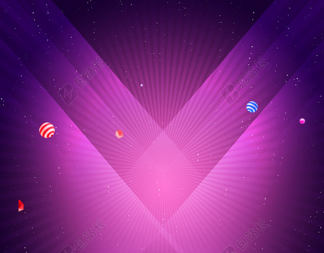 斜纹光线纯色4月1日愚人节 节日促销紫色海报背景