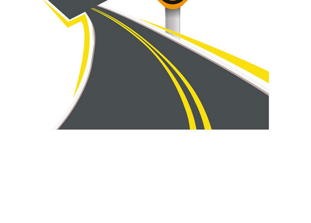 道路标识牌道路交通公共标识