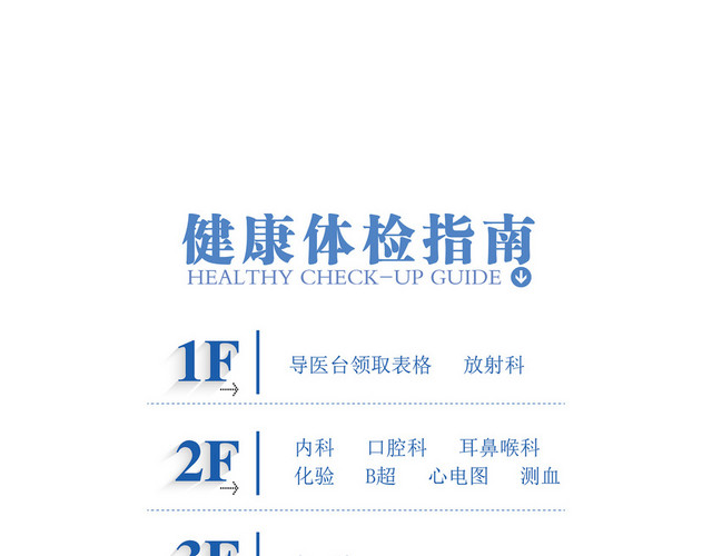 楼层指示牌医院指示牌