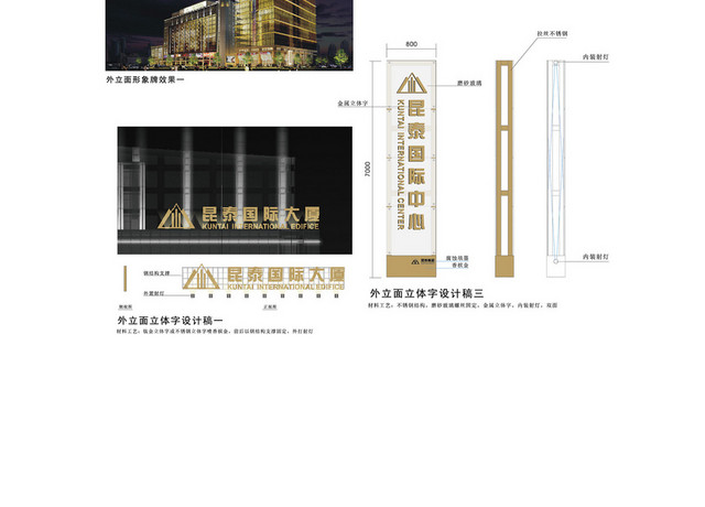 商场指示牌酒店导视牌