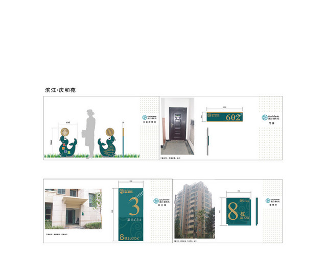 商场指示牌小区导视牌