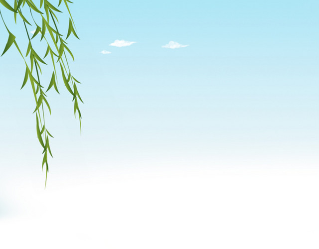 清明谷雨时节背景图片