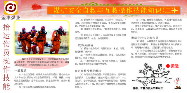 煤矿安全标志自救与互救