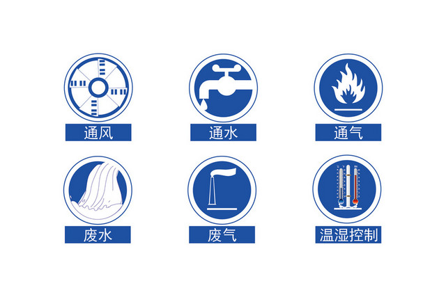 实验室安全警示标识实验室图标大全