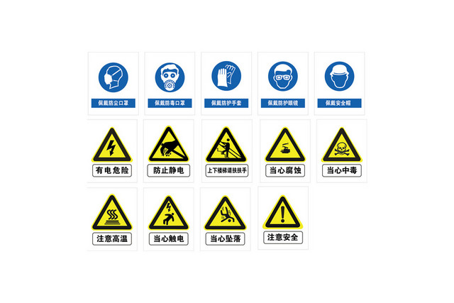 安全标志安全标识图片大全