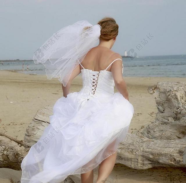 裙子 婚礼 婚礼照片 白色连衣裙 婚纱礼服 婚礼摄影 女子