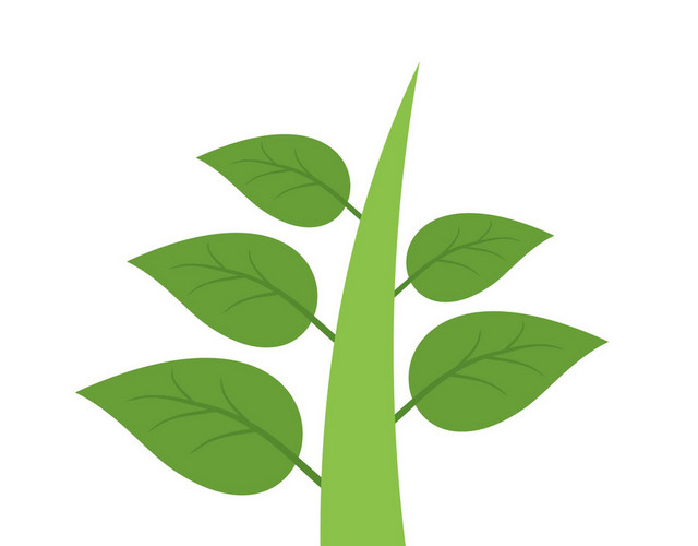 小绿叶素材PNG