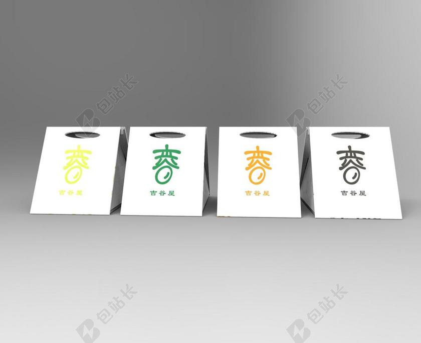 包装 谷物 效果图