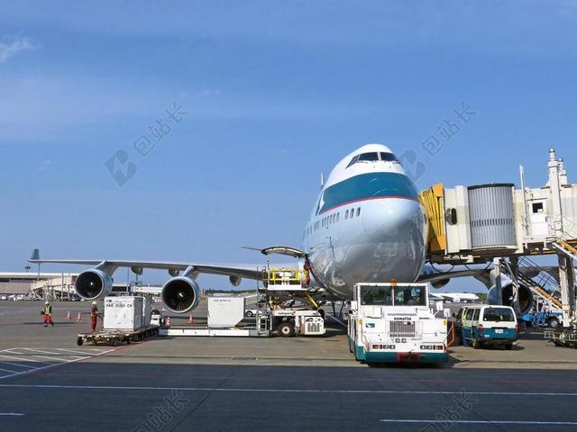 航天航空商业航空公司背景图片