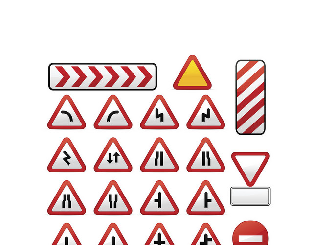 道路交通标志交通标识图大全