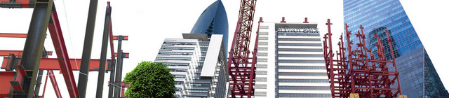 五一 劳动安全生产建筑工人建筑剪影元素PSD素材