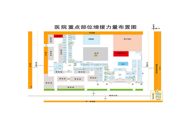 安全疏散消防平面图