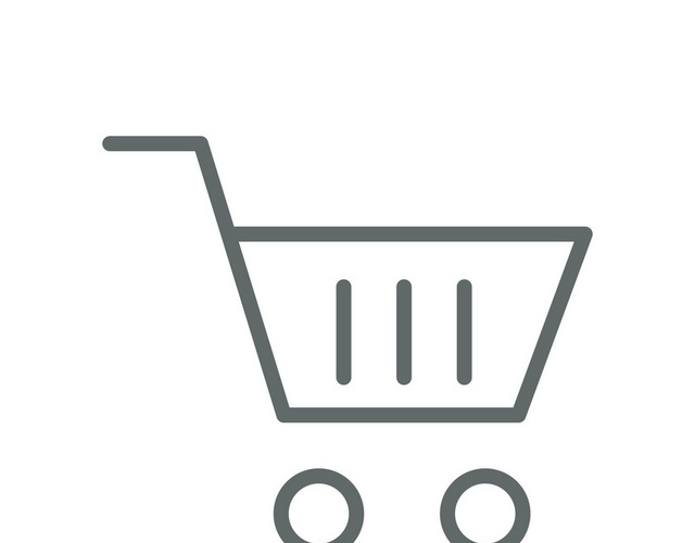 UI网页图标科技手绘PNG小推车