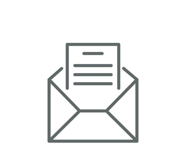 UI网页图标科技手绘PNG信函