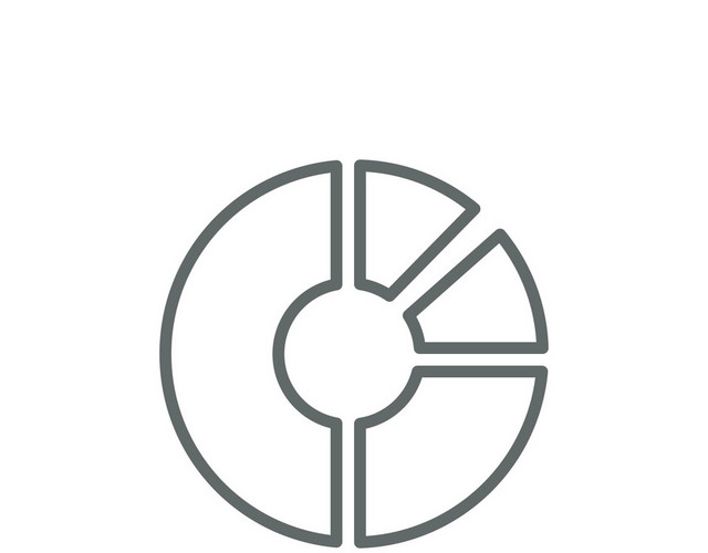 UI网页图标科技手绘PNG饼状图