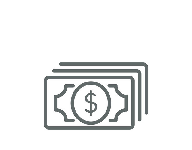 UI网页图标科技手绘PNG纸币