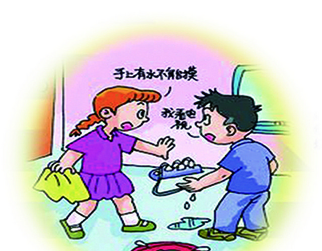 校园安全安全教育防触电宣传图素材