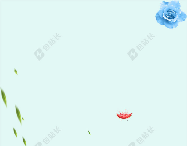 立夏饮料二十四节气传统节日绿色背景海报