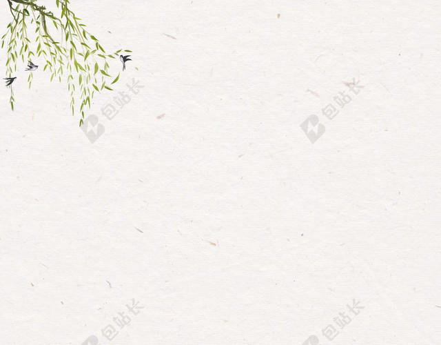 小鸡稻草卡通插画二十四节气传统节日小满海报背景素材