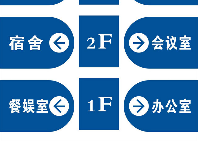 楼层指示牌公司宿舍楼层索引