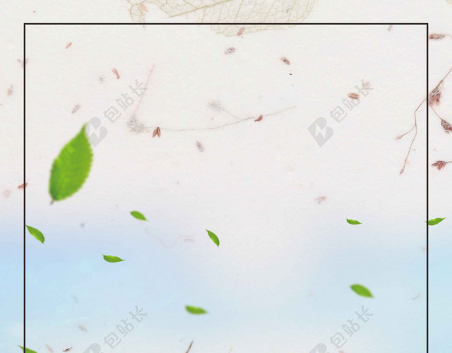 茶杯绿茶新茶春茶上市海报背景