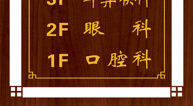 楼层导视牌