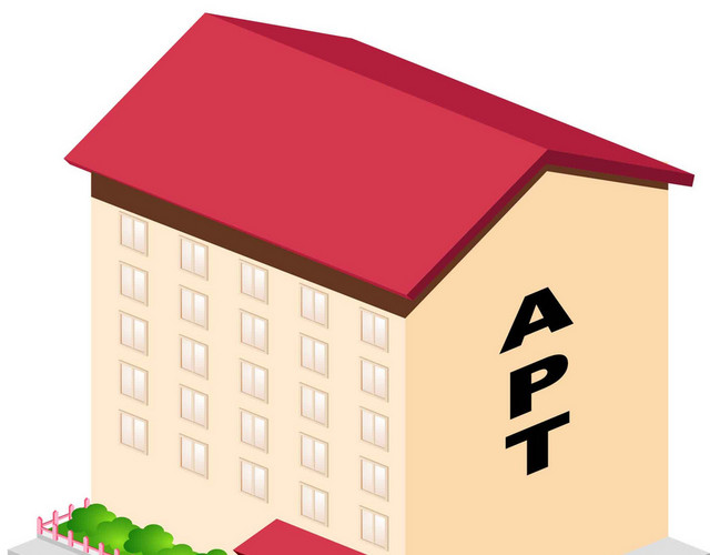 欧式风格公寓建筑素材