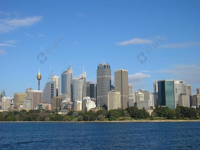 天际线 城市 悉尼 澳大利亚 城市天际线