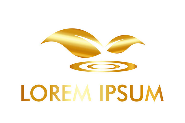 公司标识设计企业标志树叶形状LOGO