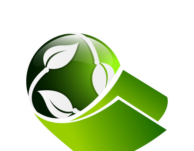 公司标识设计简洁LOGO树叶LOGO