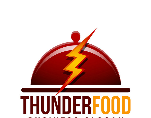 公司标识设计标志THUNDERFOOD标志