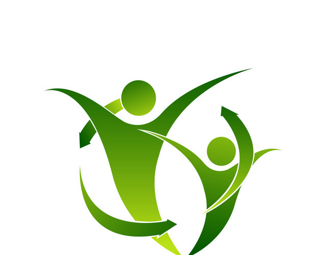 公司标识设计标志公司LOGO人形LOGO