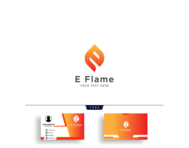 公司标识设计LOGO企业标志FLAME标志