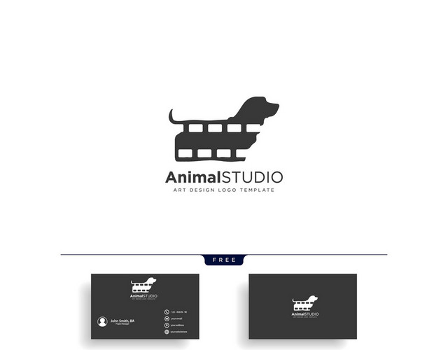 公司标识设计LOGO设计狗LOGO