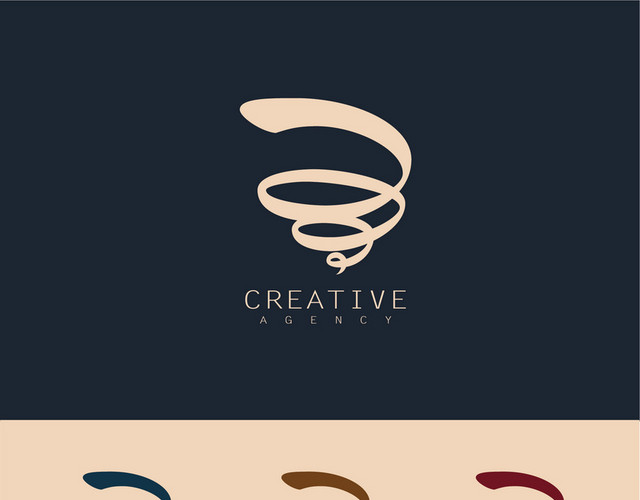 公司标识设计LOGO设计旋风LOGO